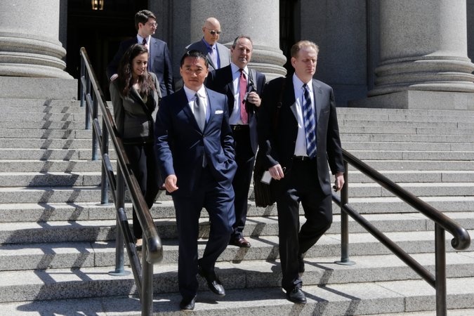 Benjamin Wey, bottom left was called a “master of manipulation” by Federal Prosecutors. Wey was also accused of money laundering. Is Wey linked to Lobsang Sangay and the the millions in donations that has been siphoned off? Benjamin Wey, bottom left, the chief of the New York Global Group, was called a “master of manipulation” by federal prosecutors.